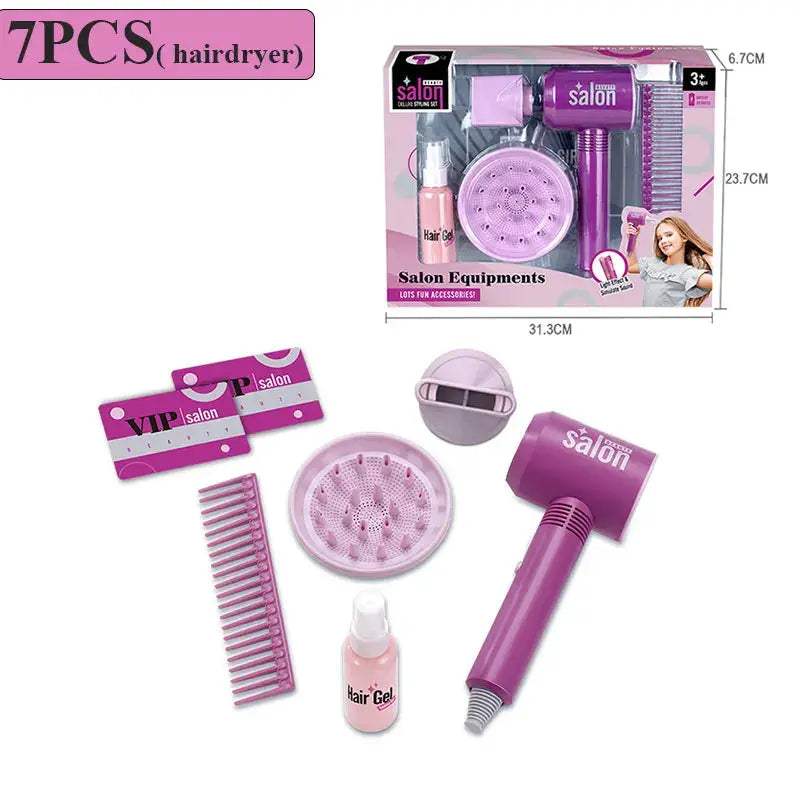 Kids Hair Makeup Set Pretend Play CE Certified Safe - ToylandEU