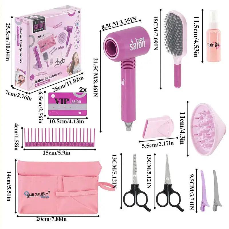  Kids Hair Makeup Set for Pretend Play CE Certified Safe -  ToylandEU™