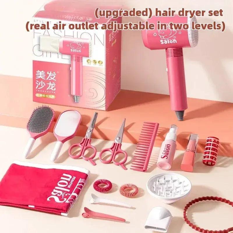  Kids Hair Salon Playset Deluxe Barber Role Play Kit -  ToylandEU™