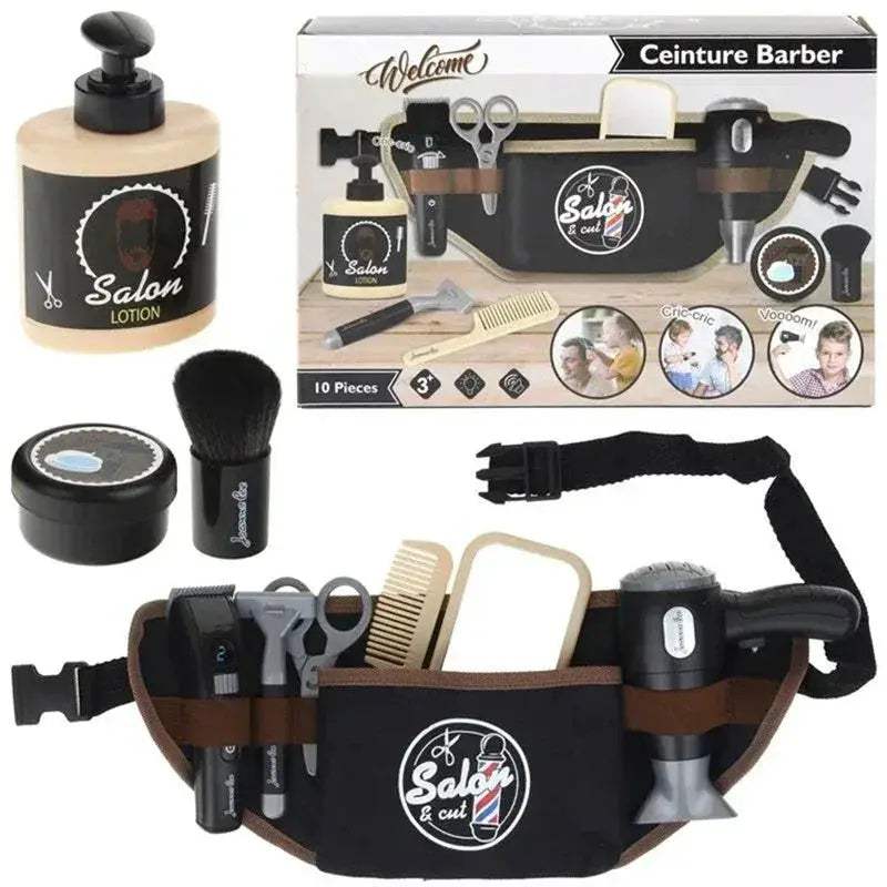 Kids Hair Styling Kit Pretend Play Set With Makeup - ToylandEU