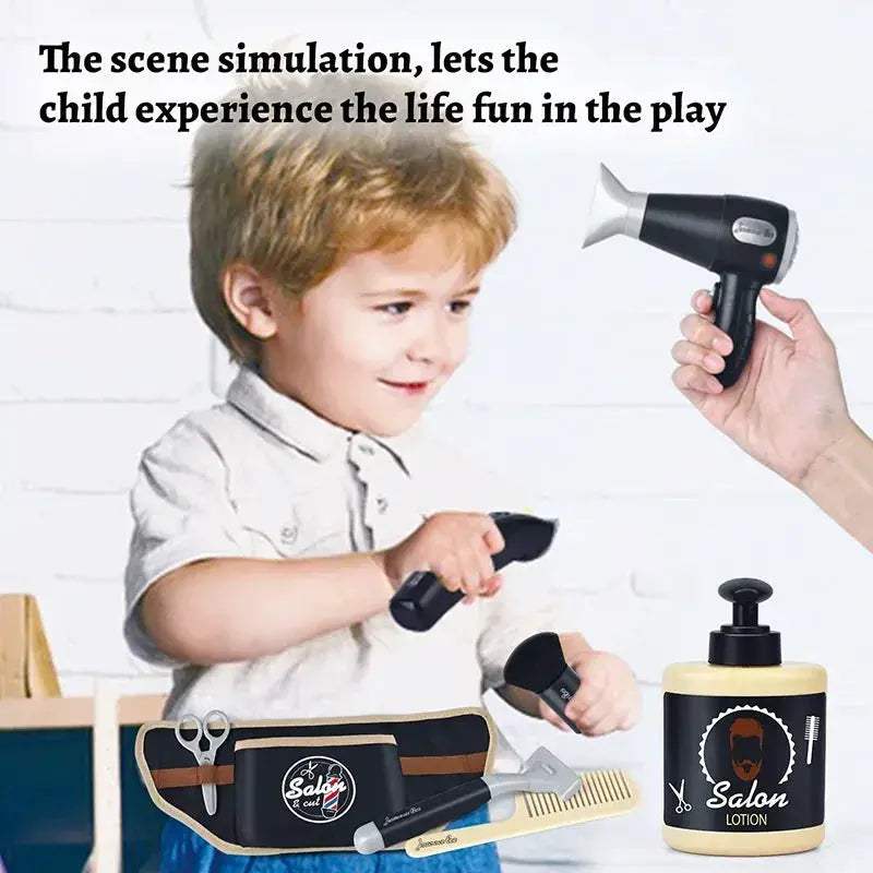 Kids Hair Styling Kit Pretend Play Set With Makeup - ToylandEU