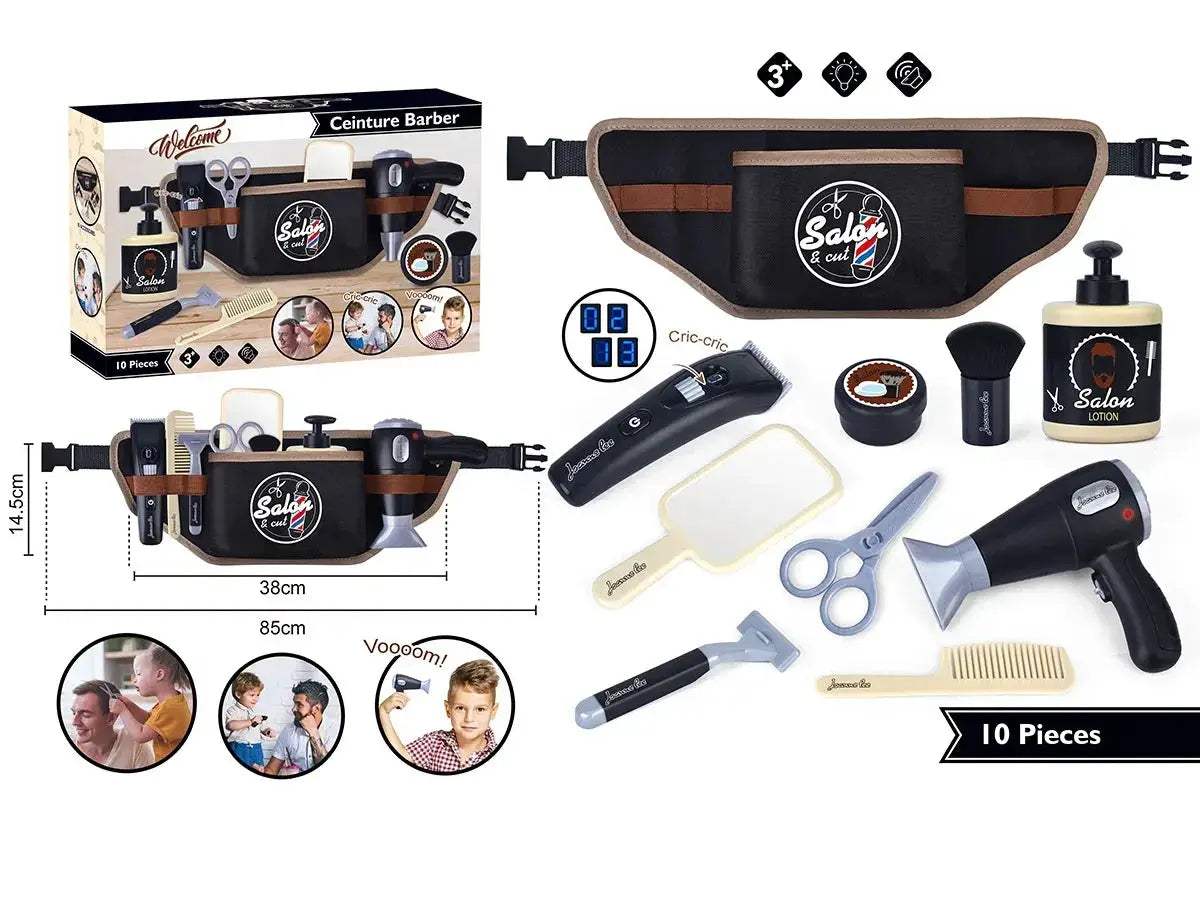 Kids Hair Styling Kit Pretend Play Set With Makeup - ToylandEU