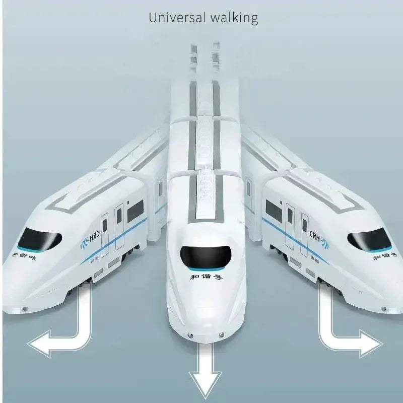 Kids High Speed Railway Train Toy With Sound And Light - ToylandEU