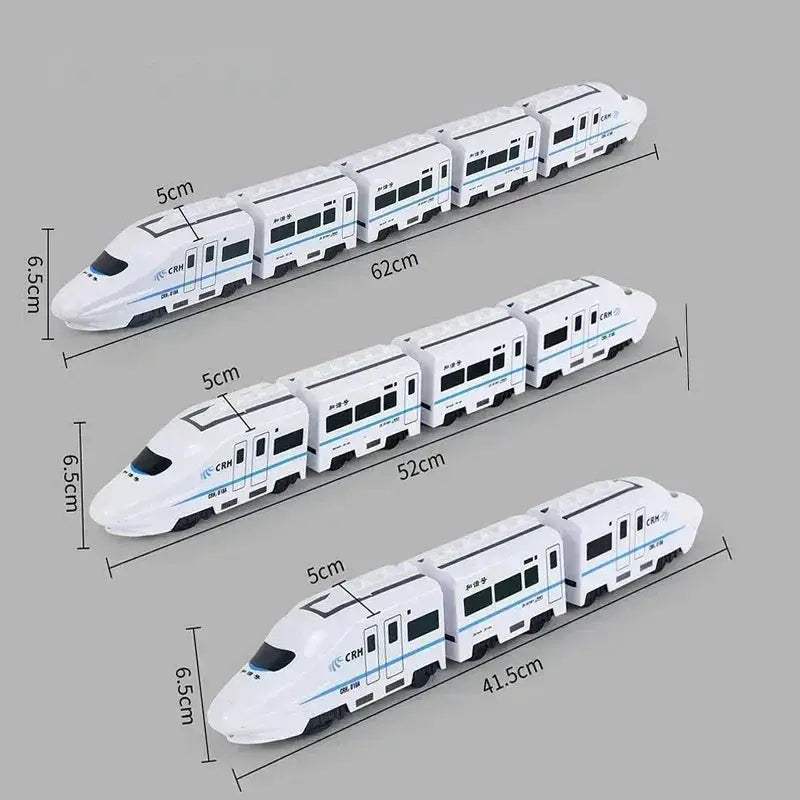 Kids High Speed Railway Train Toy With Sound And Light - ToylandEU