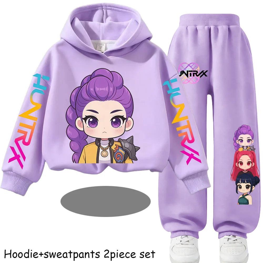 Kids Hoodie Set | Smooth Poly Blend Age 7-13 | Toylandeu™