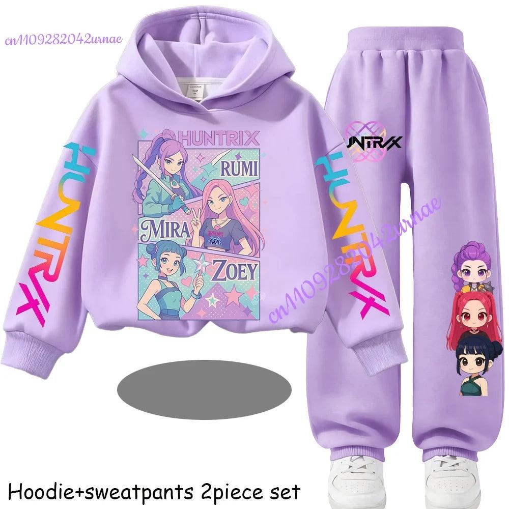 Kids Hoodie Set | Smooth Poly Blend Age 7-13 | Toylandeu™
