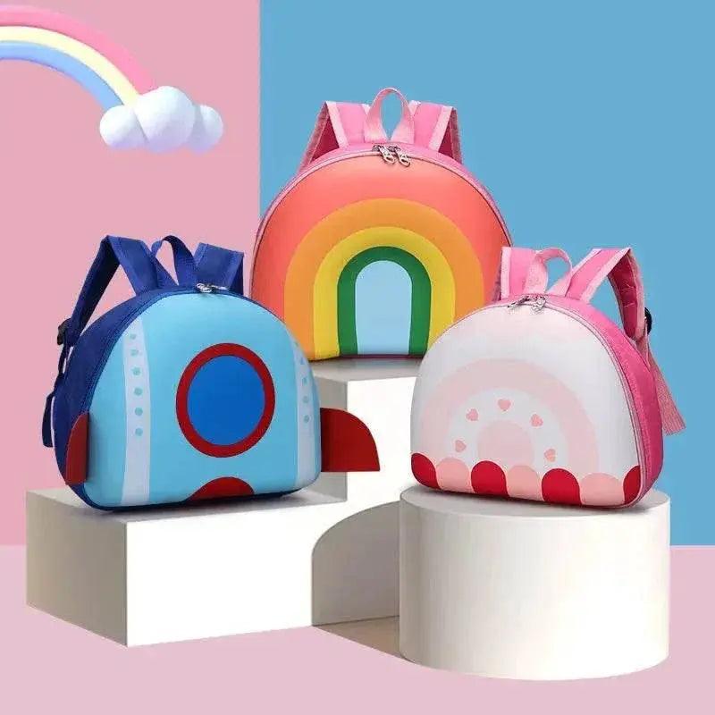  2024 New Korean Version Ice Cream Shape Children's Backpack Kindergarten Schoolbag 3-5 Years Old Boys Girls Cute Children Bag -  ToylandEU™