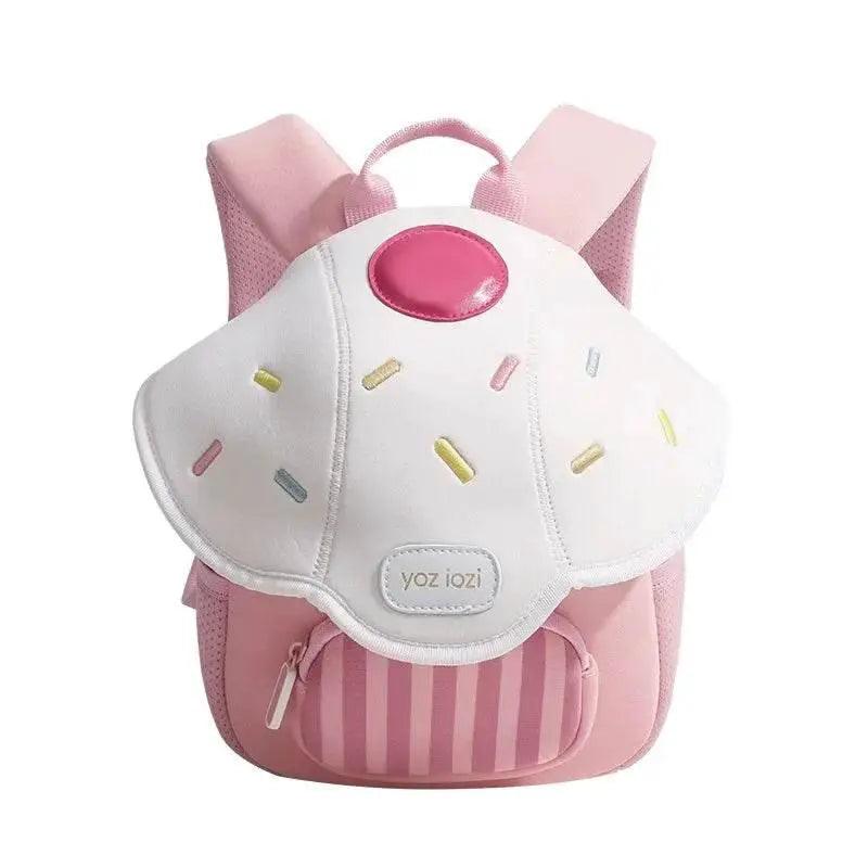  2024 New Korean Version Ice Cream Shape Children's Backpack Kindergarten Schoolbag 3-5 Years Old Boys Girls Cute Children Bag -  ToylandEU™