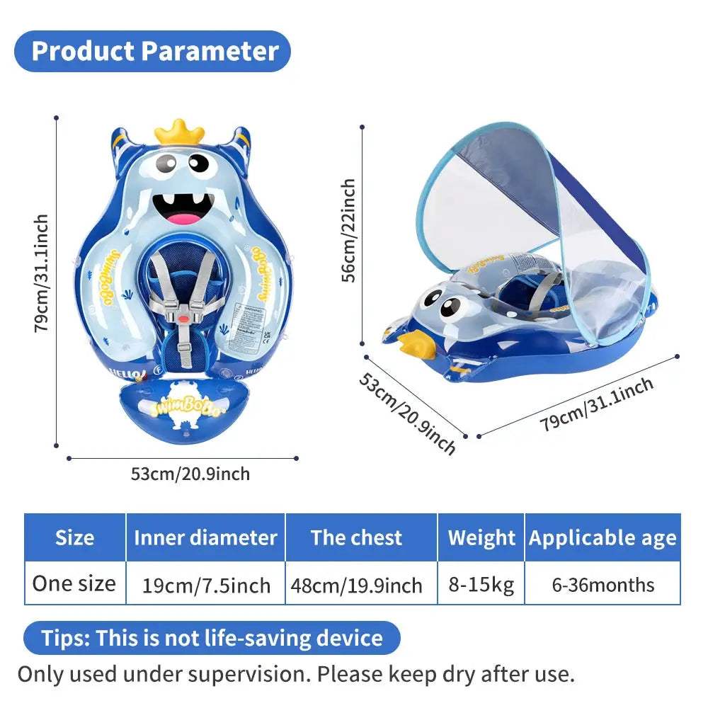  Kids Inflatable Pool Float Ring For Baby Safety Eco -  ToylandEU™