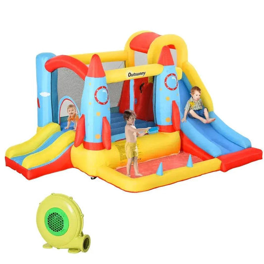  Kids Inflatable Water Slide Bounce House Durable -  ToylandEU™
