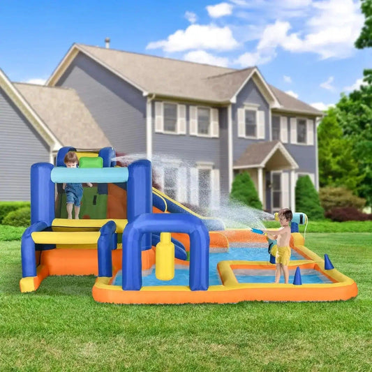  Kids Inflatable Water Slide Bounce House For Home Use -  ToylandEU™
