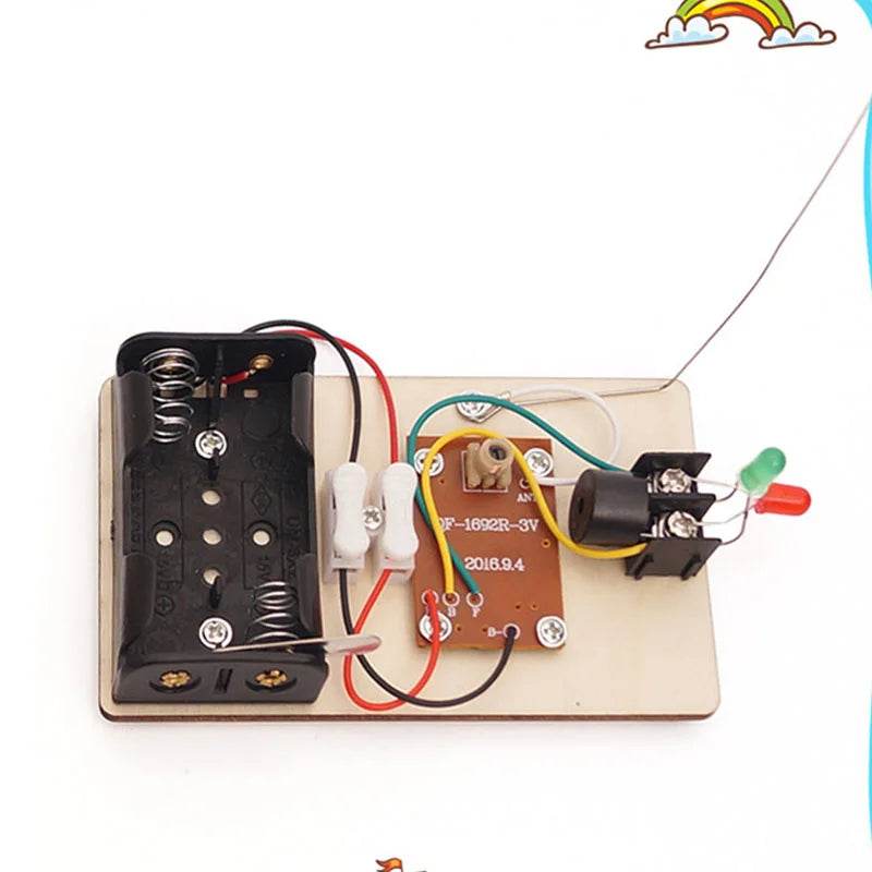 Kids' Innovative STEM Learning with DIY Telegraph Machine Kit - ToylandEU
