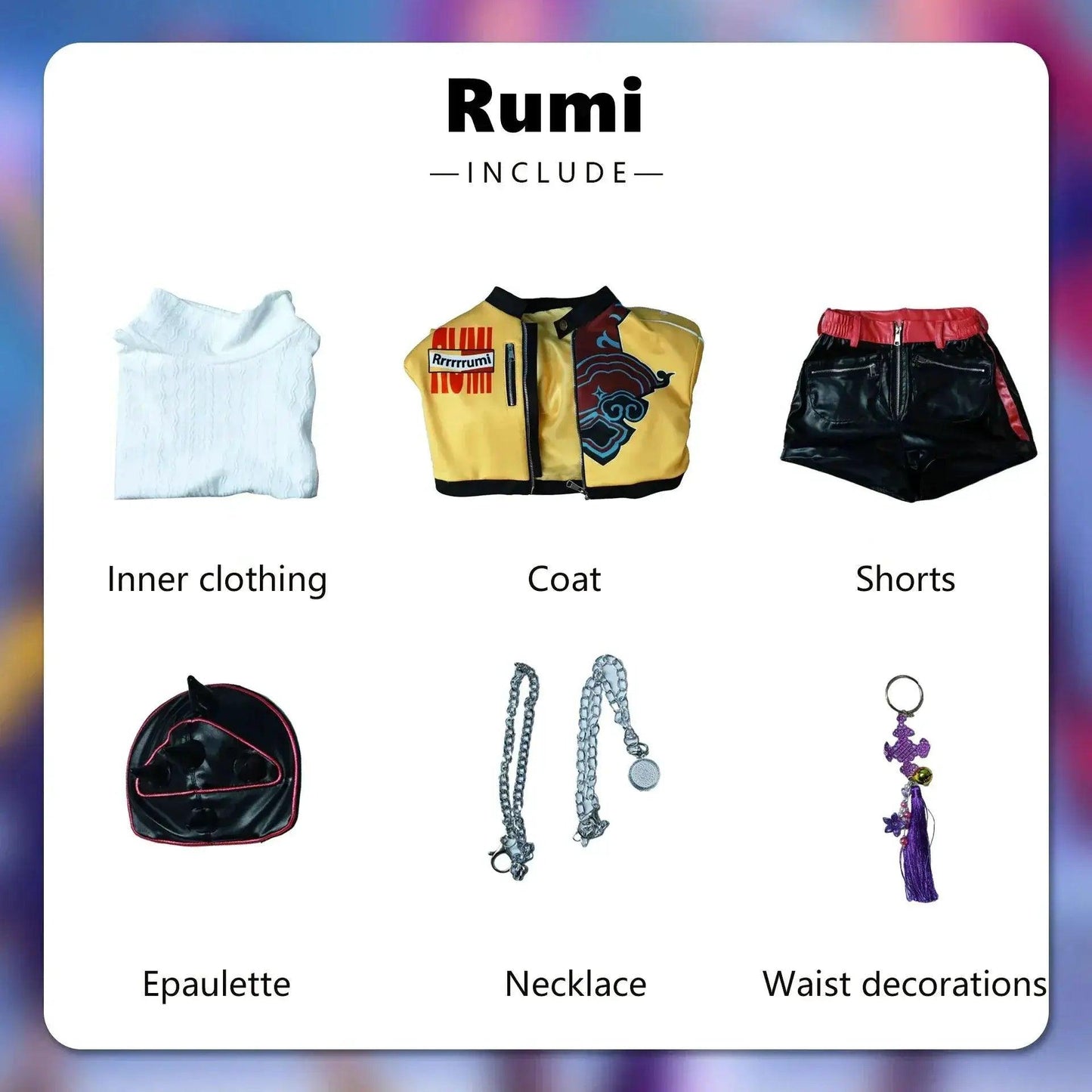  Kids Kpop Demon Hunters Cosplay Costume Set For Girls Deluxe -  ToylandEU™
