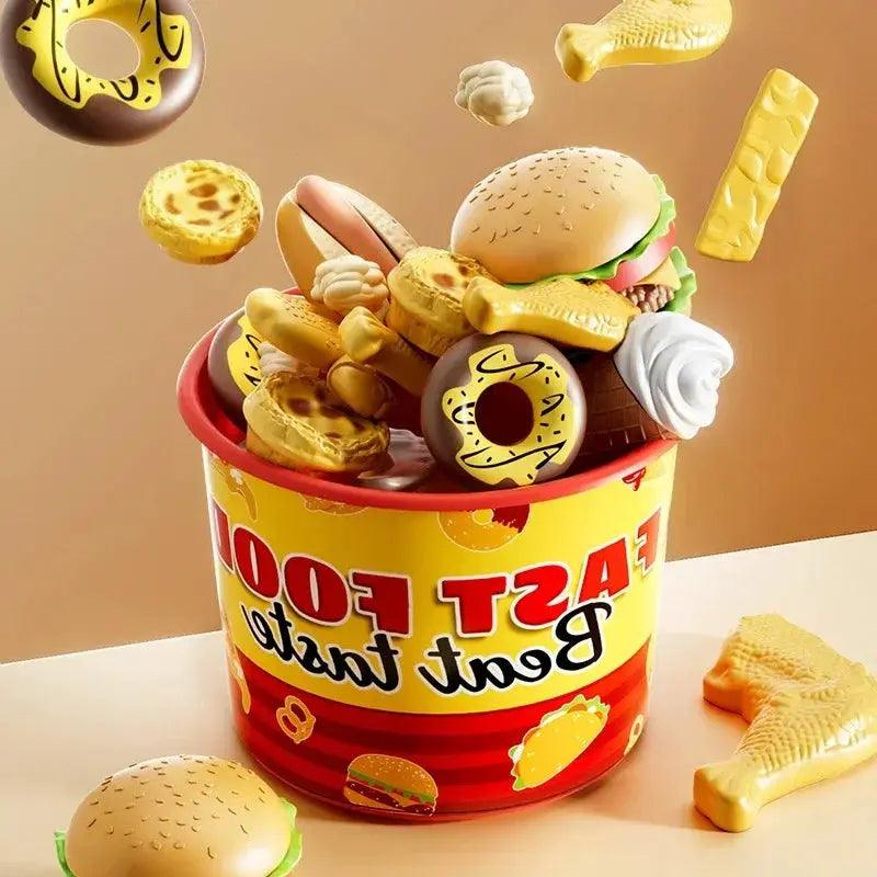  Kids Kitchen Toy Set Realistic Cutting for Pretend Play -  ToylandEU™