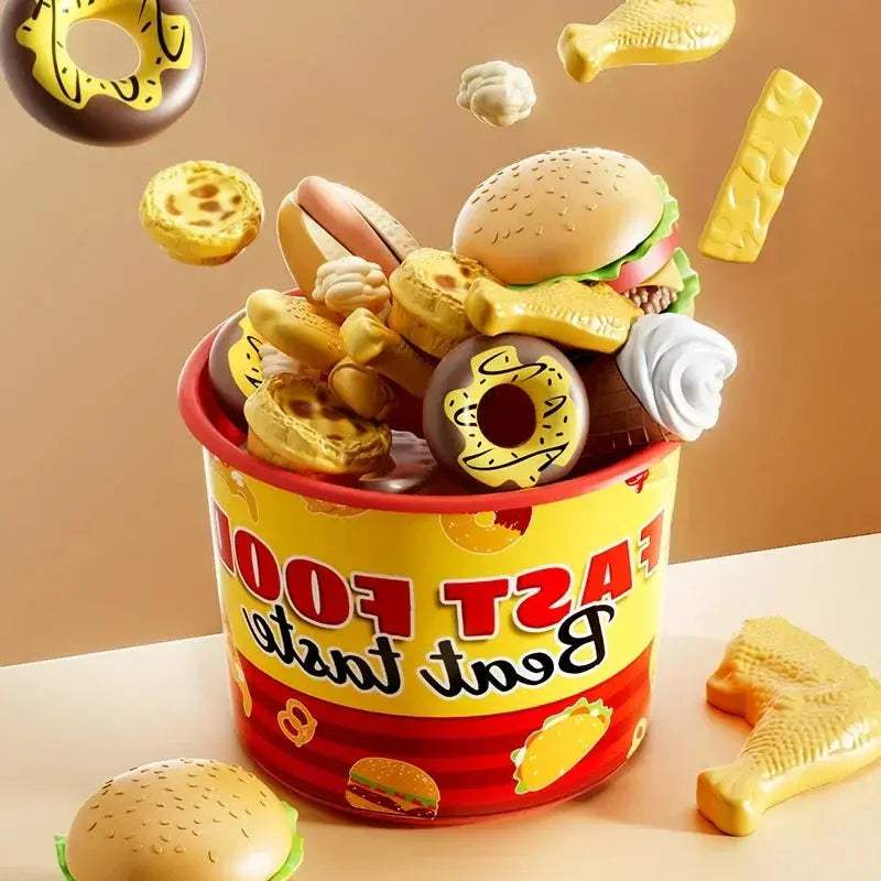  Kids Kitchen Toy Set Realistic Cutting for Pretend Play -  ToylandEU™