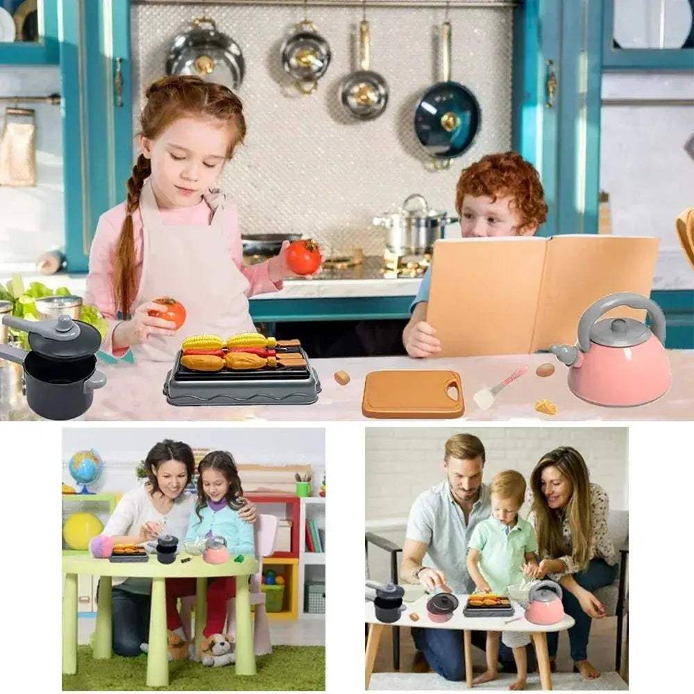  Kids Kitchen Toys Set 92Piece Pretend Play Kit Durable -  ToylandEU™