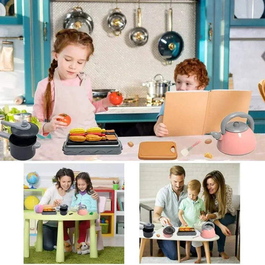  Kids Kitchen Toys Set 92Piece Pretend Play Kit Durable -  ToylandEU™