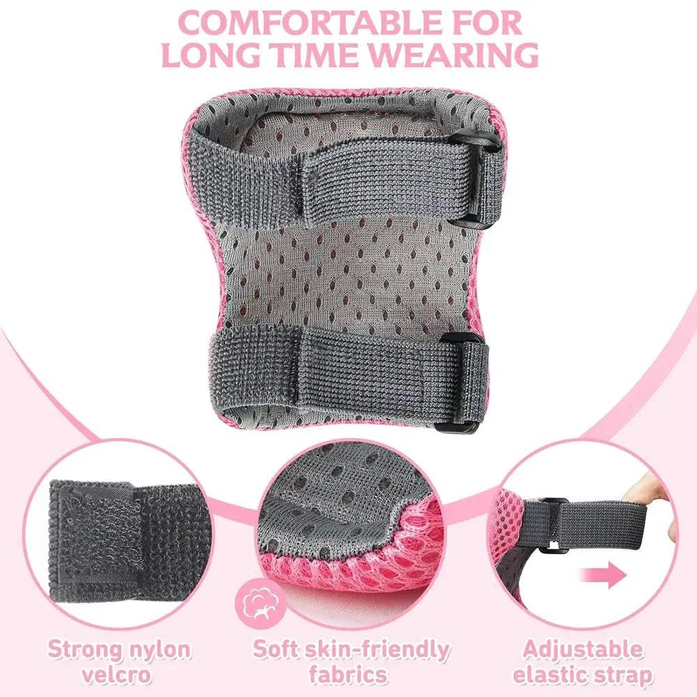 Kids Knee Elbow Wrist Guards Protective Gear Set Safe Play - ToylandEU