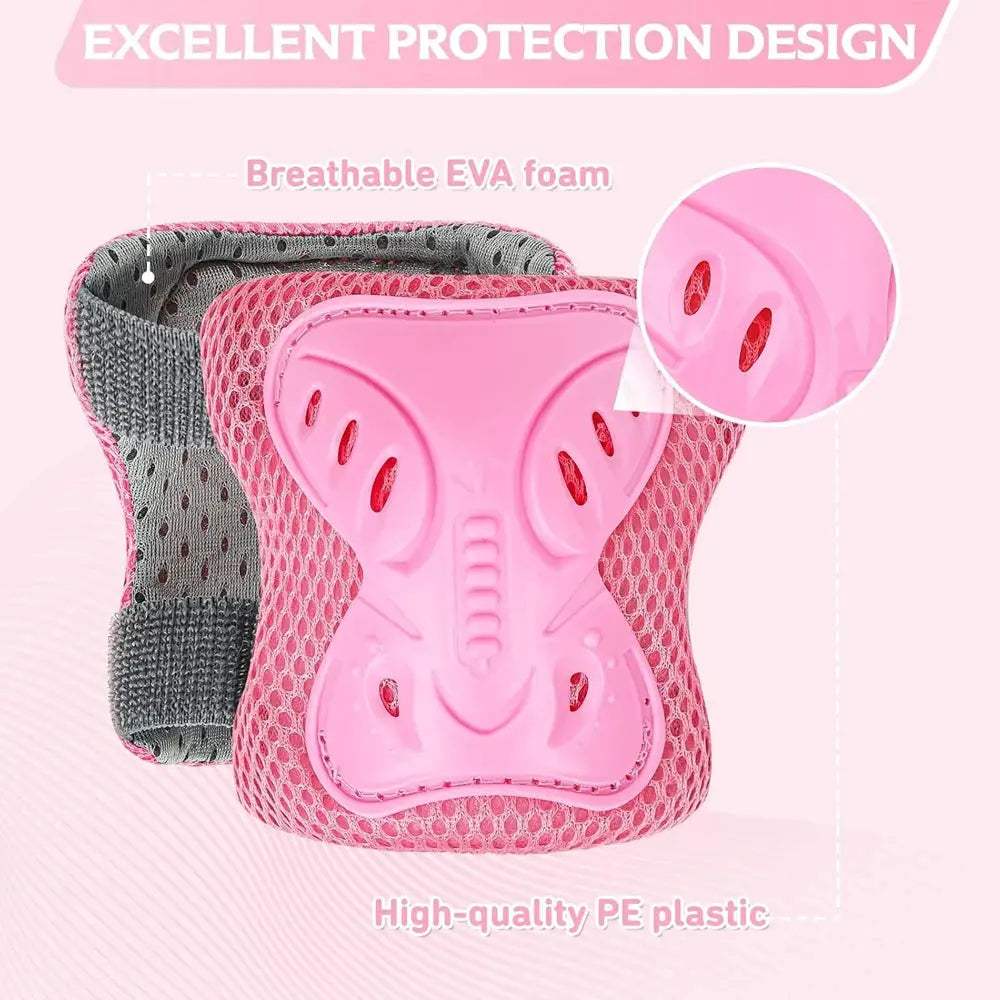 Kids Knee Elbow Wrist Guards Protective Gear Set Safe Play - ToylandEU