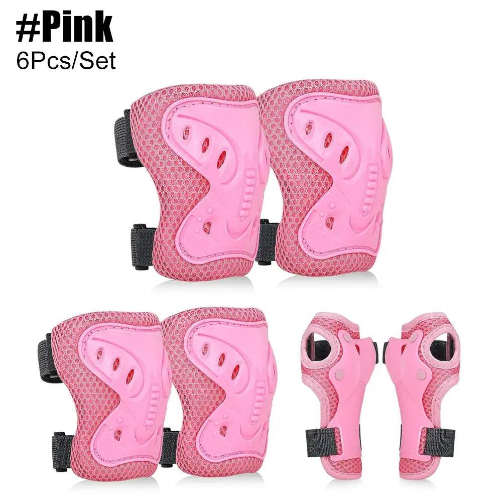 Kids Knee Elbow Wrist Guards Protective Gear Set Safe Play - ToylandEU