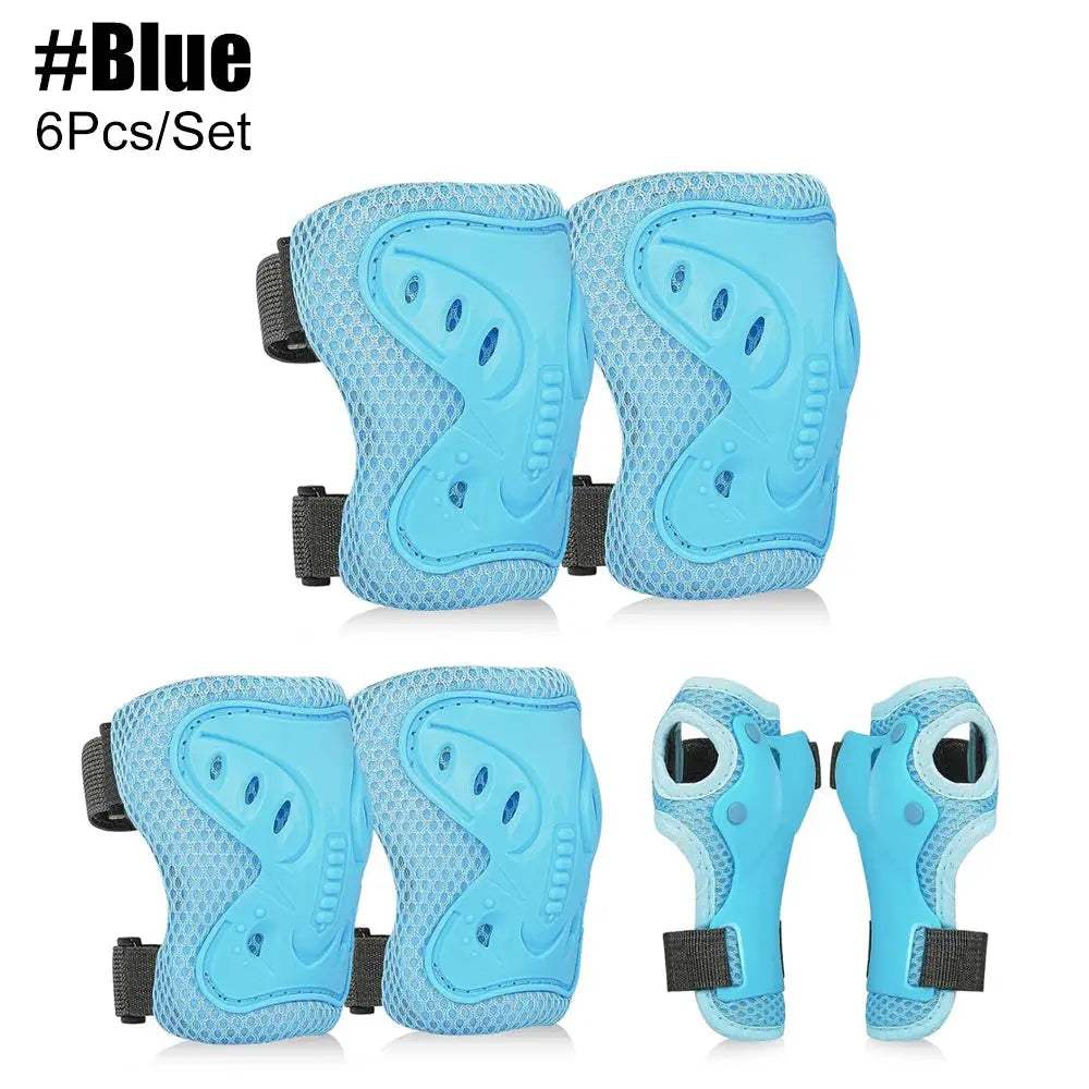 Kids Knee Elbow Wrist Guards Protective Gear Set Safe Play - ToylandEU