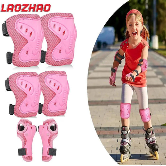  Kids Knee Elbow Wrist Guards Soft Knit Protective Gear -  ToylandEU™