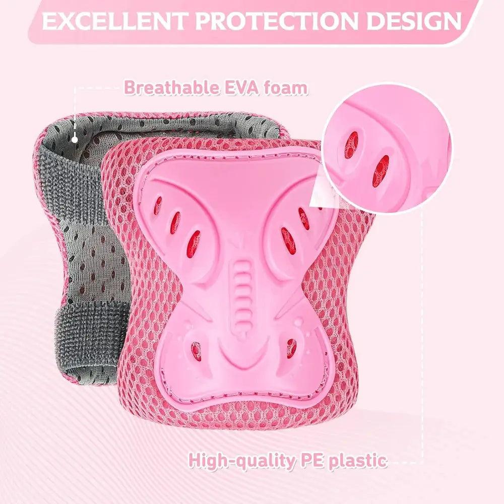  Kids Knee Elbow Wrist Guards Soft Knit Protective Gear -  ToylandEU™
