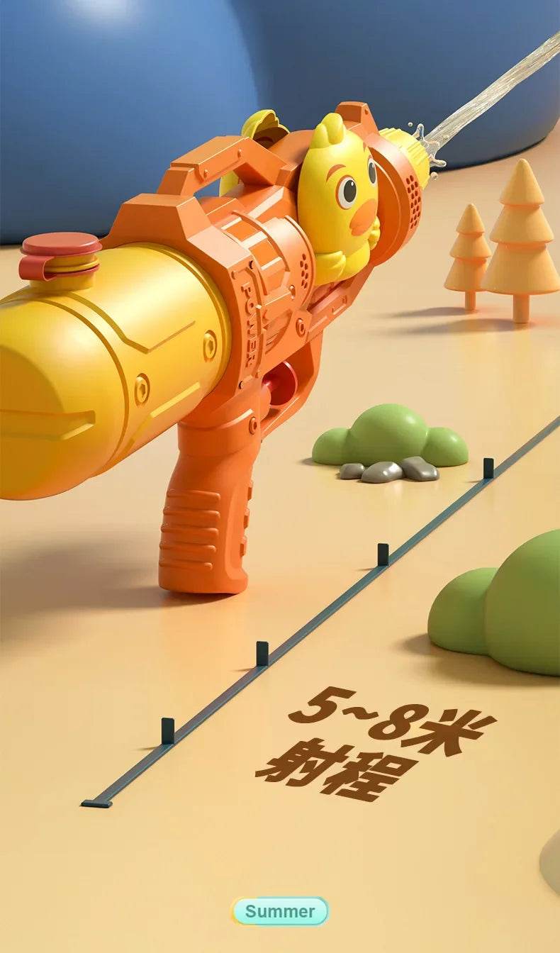 Kids Large Duck Dinosaur Shark Portable High Pressure Water Gun - ToylandEU