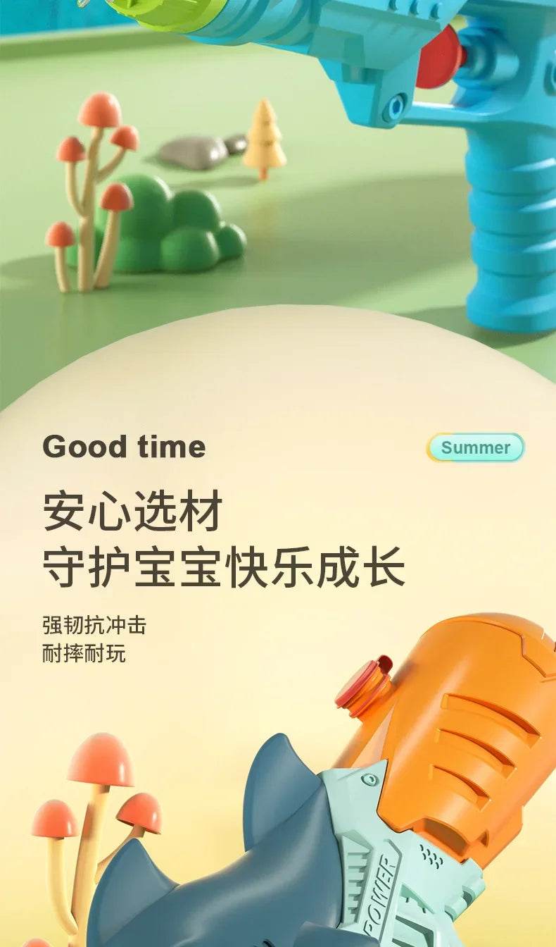 Kids Large Duck Dinosaur Shark Portable High Pressure Water Gun - ToylandEU