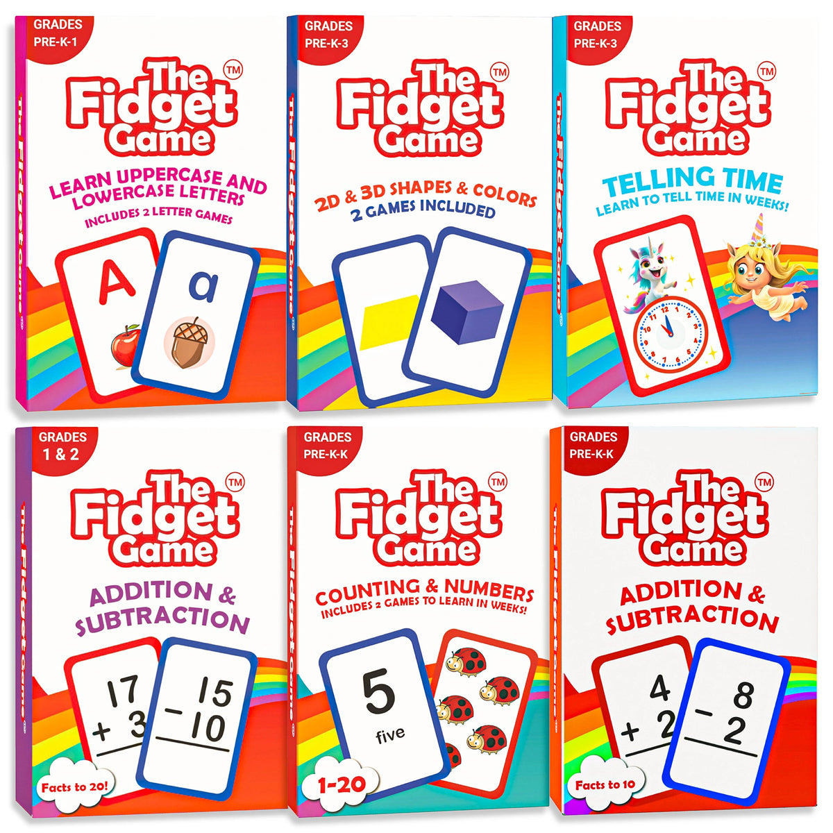 Kids Learning Flashcards | 416 Pack | Toylandeu™