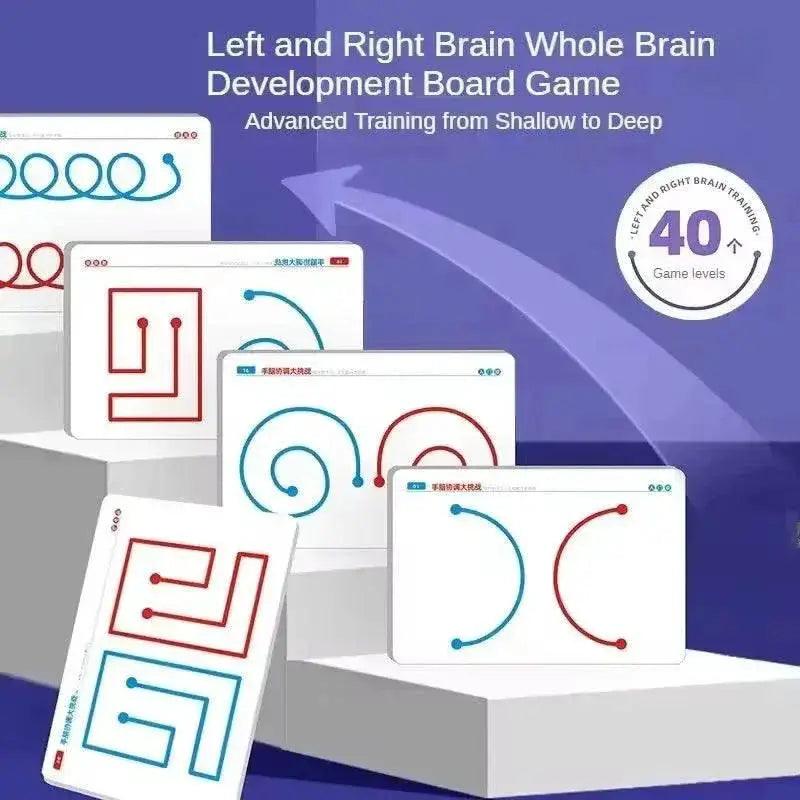  Kids Left Right Brain Development Puzzle Toy for Motor Skills -  ToylandEU™