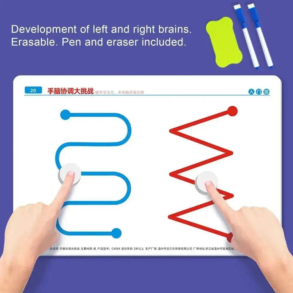  Kids Left Right Brain Development Puzzle Toy for Motor Skills -  ToylandEU™