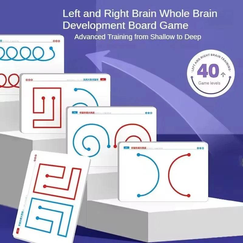 Kids Left Right Brain Development Puzzle Toy for Motor Skills - ToylandEU