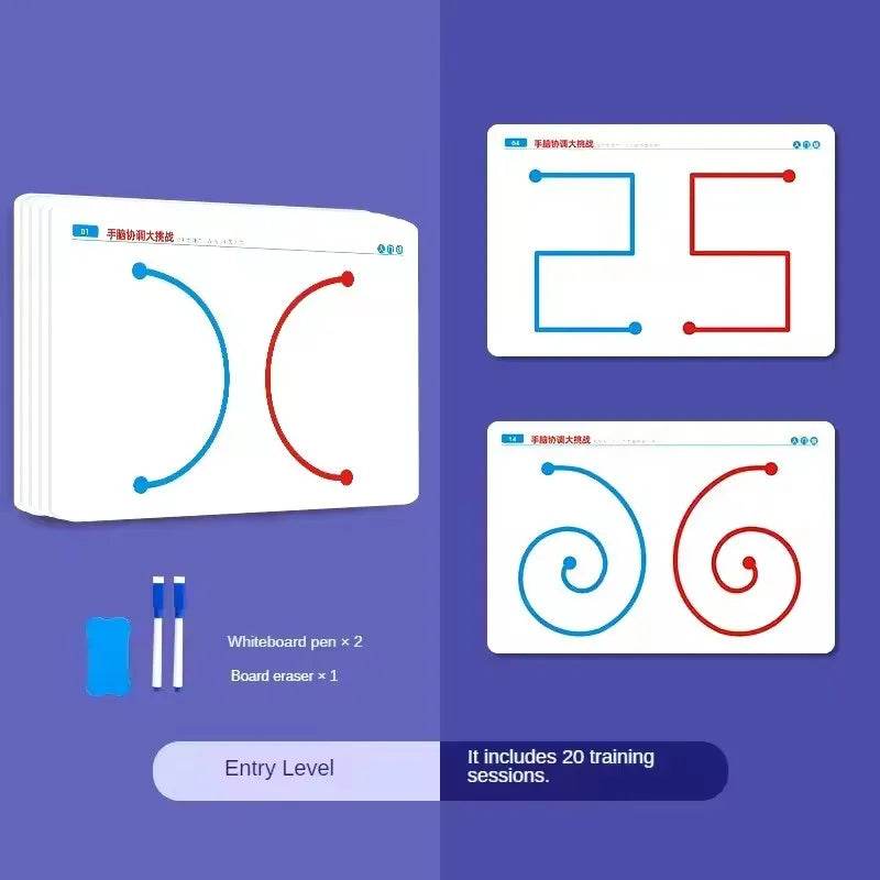 Kids Left Right Brain Development Puzzle Toy for Motor Skills - ToylandEU