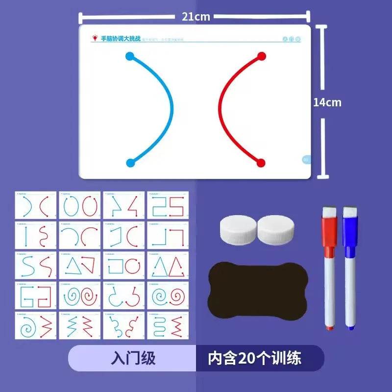 Kids Left Right Brain Development Puzzle Toy for Motor Skills - ToylandEU
