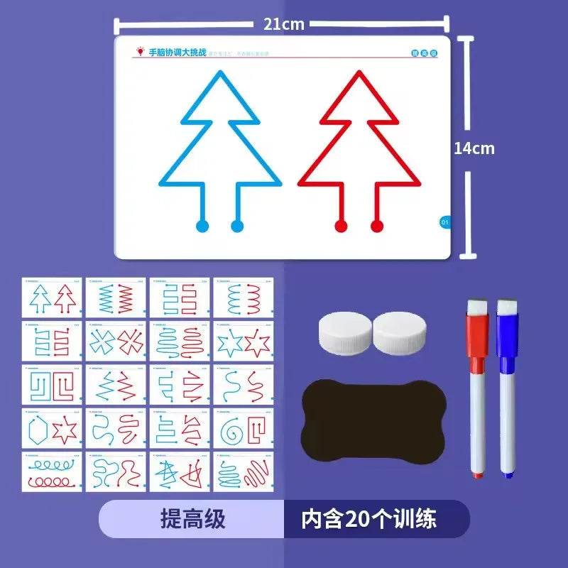 Kids Left Right Brain Development Puzzle Toy for Motor Skills - ToylandEU
