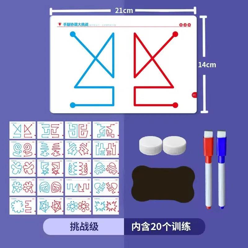 Kids Left Right Brain Development Puzzle Toy for Motor Skills - ToylandEU