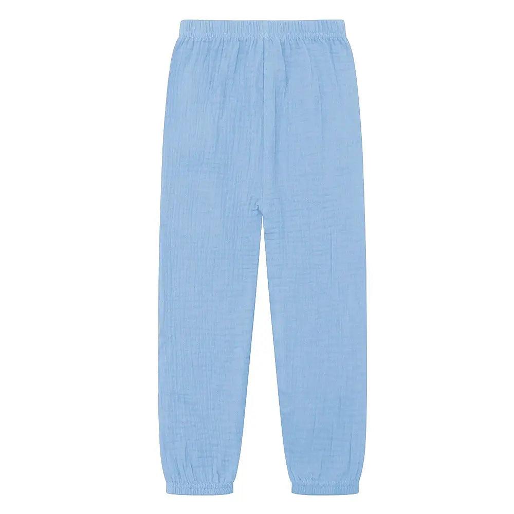  Kids Linen Pants Breathable Anti Mosquito Elastic Waist -  ToylandEU™