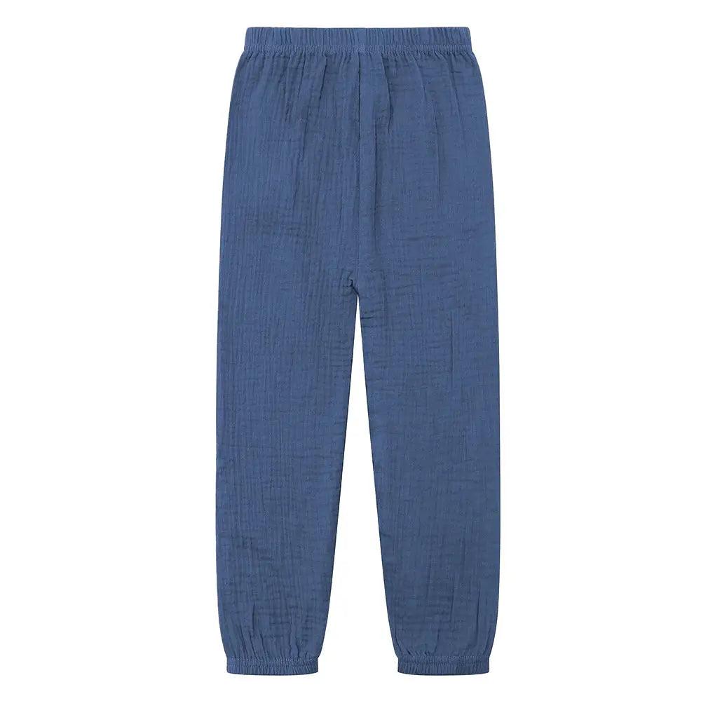  Kids Linen Pants Breathable Anti Mosquito Elastic Waist -  ToylandEU™