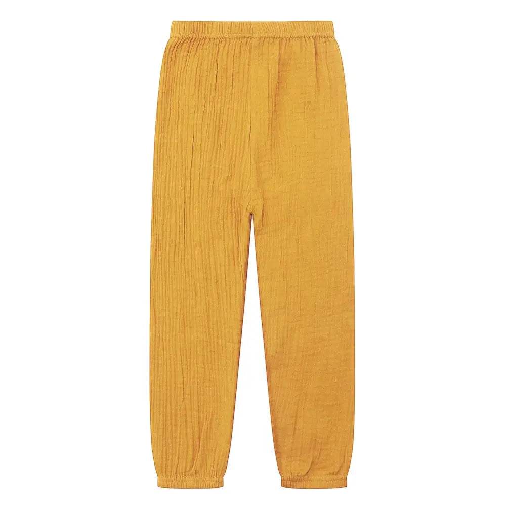 Kids Linen Pants Breathable Anti Mosquito Elastic Waist -  ToylandEU™