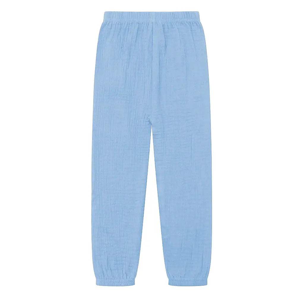 Kids Linen Pants Breathable Anti Mosquito Elastic Waist -  ToylandEU™