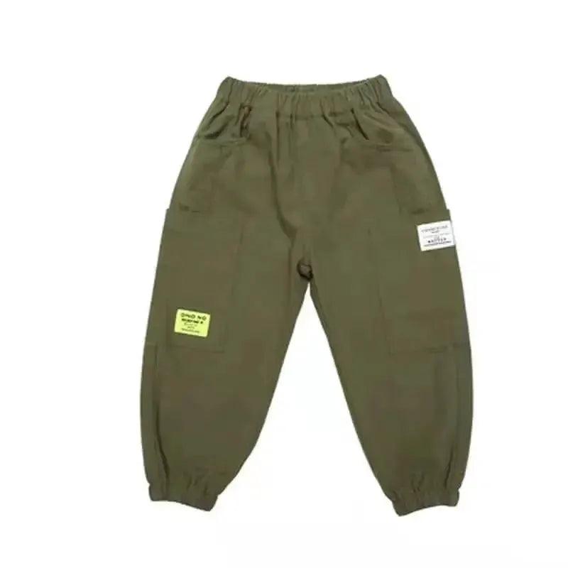  Kids Loose Harem Pants Comfort Fit Cotton Linen -  ToylandEU™