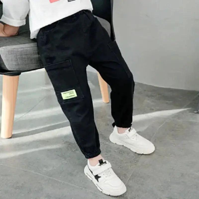  Kids Loose Harem Pants Comfort Fit Cotton Linen -  ToylandEU™