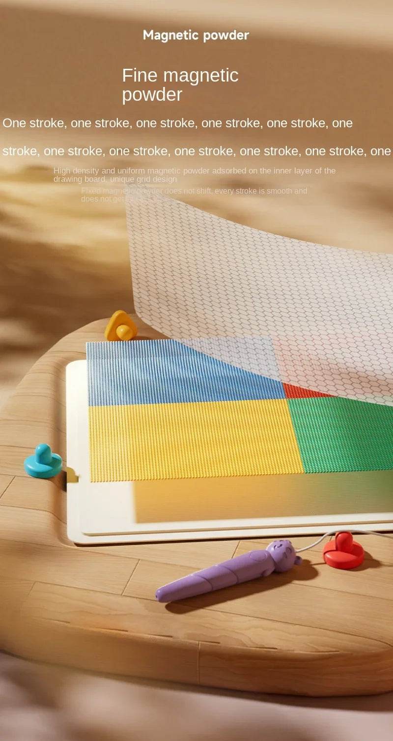 Children Cartoon Drawing Board Baby Puzzle Magnetic Writing Board Toy Montessori Graffiti Drawing Board for Kids - ToylandEU