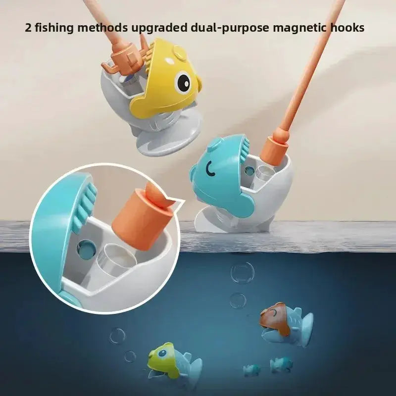Kids Magnetic Fishing Toy With Music Spinning Game For Education - ToylandEU