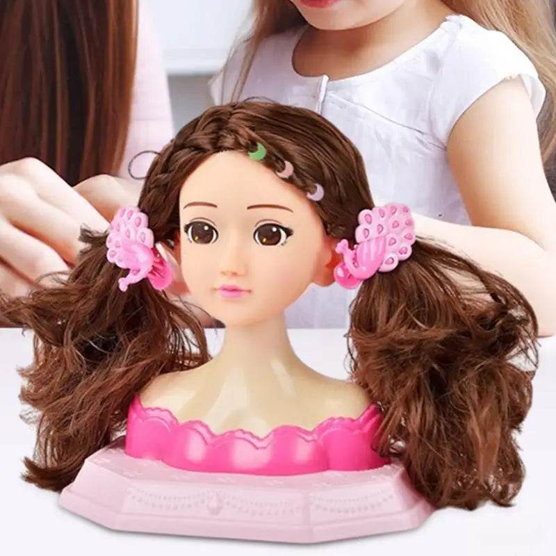 Kids Makeup Beauty Toys For Girls Half Body Doll Gift - ToylandEU