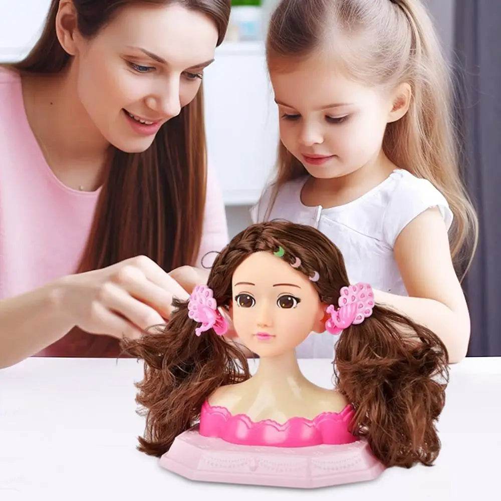 Kids Makeup Beauty Toys For Girls Half Body Doll Gift - ToylandEU
