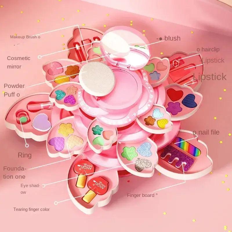  Kids Makeup Box Set Rotating Princess Toy CE Certified -  ToylandEU™