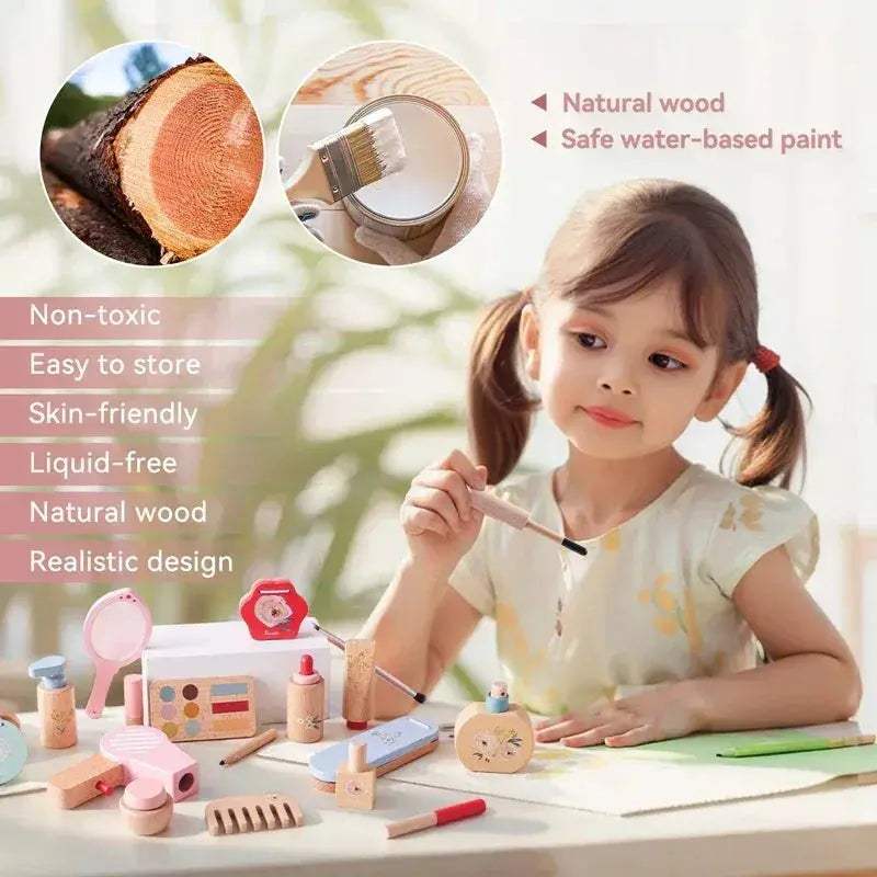 Kids Makeup Kit Educational Toy Set For Pretend Play - ToylandEU