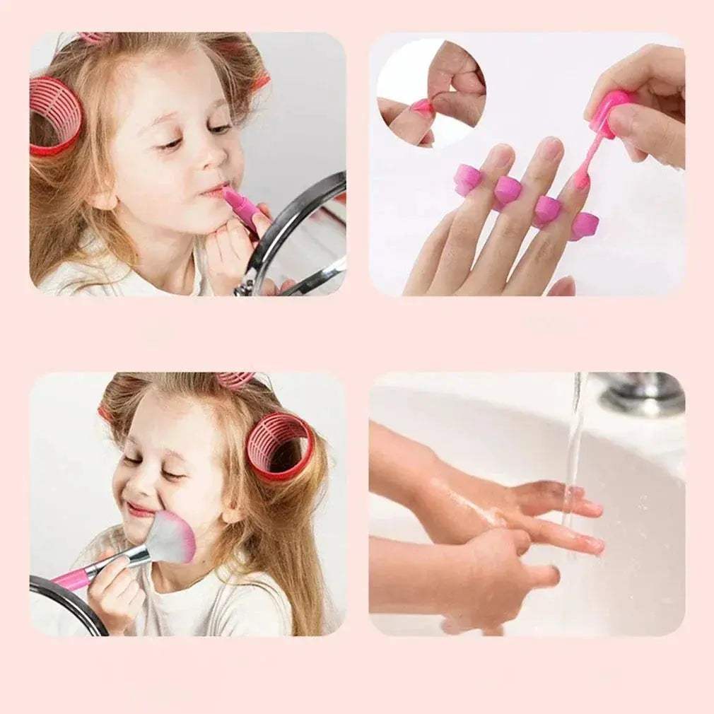 Kids Makeup Toy Kit Princess Play Set Safe Non Toxic - ToylandEU